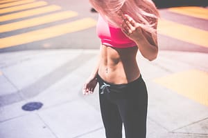 woman abs